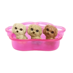 Muñeca Barbie Mascotas Cachorros Recién Nacidos - El Arca del Juguete