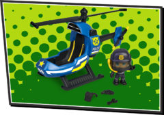 Pinypon Action Mini Helicóptero Policía - comprar online