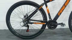 Bicicleta MTB Fire Bird R29 T18 Negro/Naranja - comprar online
