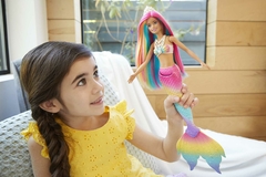 Barbie Sirena Cambia De Color Dreamtopia - tienda online