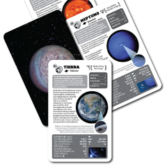 Sistema Solar Cartas Enciclopédicas Luminias - El Arca del Juguete