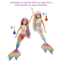 Barbie Sirena Cambia De Color Dreamtopia - comprar online