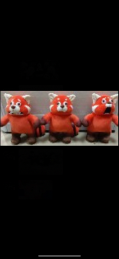 peluche turning red