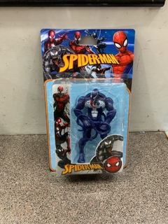 muñco spiderman y venom