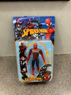 muñco spiderman y venom