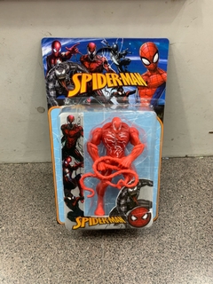 muñco spiderman y venom