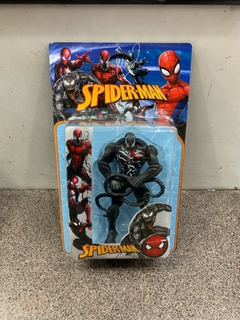 muñco spiderman y venom