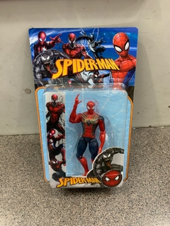 muñco spiderman y venom