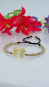 Pulsera pareja 3 oros