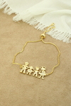 Pulsera ajustable de familia