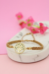 Pulsera árbol de la vida dorado