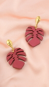 Arete en madera vinotinto