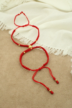 Pulsera imán en rojo