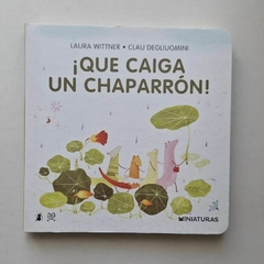 Que caiga un chaparrón!