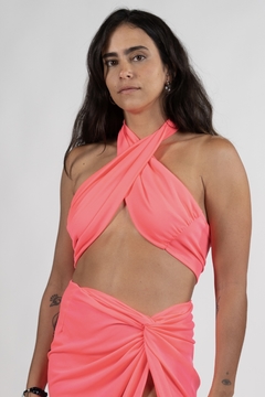 Top Amarrações Rosa Neon - comprar online