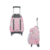 MOCHILA NEW RUN TIE DYE UNICORN CON CARRO XTREM (10-910) - comprar online