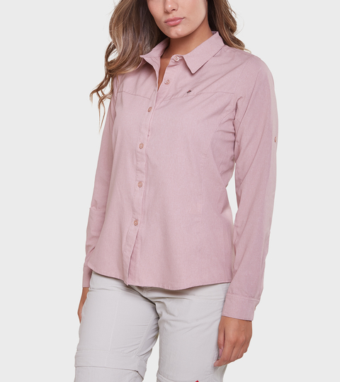 CAMISA KIMBRA M/L MUJER MONTAGNE (52-1326)