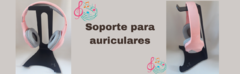 Banner de la categoría Soporte para auricular