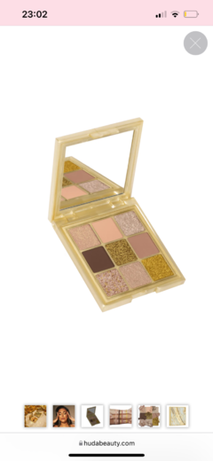 Gold Obsessions Eyeshadow Palette •Huda Beauty en internet