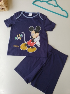 Pijama Mickey Algodão Infantil