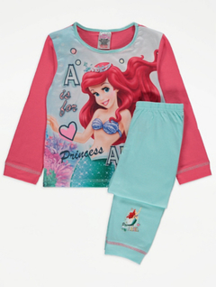 Conjunto Pijama Infantil | Princesa Ariel