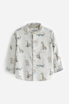 Camisa Infantil Safari