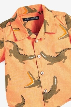Camisa Infantil Algodão | Crocodilo na internet