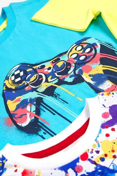 Kit Camiseta Infantil Manga Curta | Play - comprar online