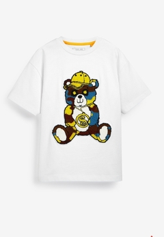 Camiseta Infantil | Urso na internet
