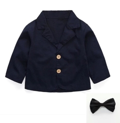 Roupa Esporte Fino Infantil Blazer Azul Menino Do 1 A 8 Anos - loja online