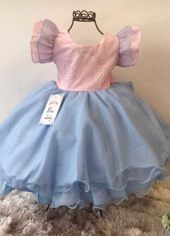 VESTIDO INFANTIL BEBE CHUVA DE BENÇAO