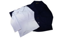 Blazer e Camisa Modelo Polo Branca Menino - loja online