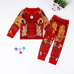 Fantasia Pijama Heróis Homem de Ferro
