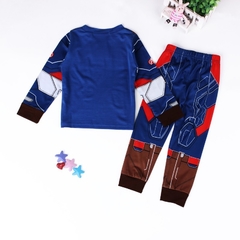 Fantasia Pijama Heróis Capitão América do tamanho 4 anos - comprar online