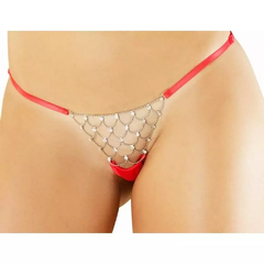 Tanga Strass Telinha Frente