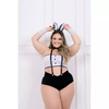 Fantasia Erótica Plus Size Gata Manhosa