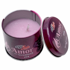 Amor Em Chamas Vela Aromática 50g Soft Love - loja online