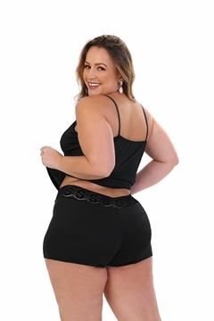 Baby Doll Plus Size com Renda - comprar online