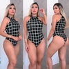 Body Gola Quadriculado Preto