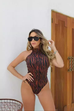 Body Gola Zebra Cobre - Ímpeto Modas