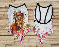 Body Maiô Alcinha Cavalo Seleste - comprar online