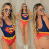 Body Maiô Regata Elástico nas Costas Super Girl