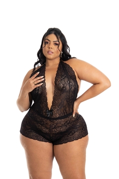 Body Sensual Em Renda Jacatronica Plus Size - loja online