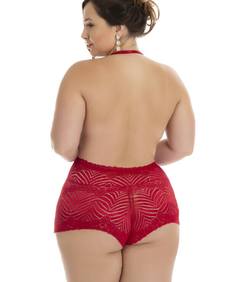 Body Sensual Em Renda Jacatronica Plus Size - comprar online