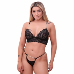 Conjunto Sensual Com Strass Tallyta na internet