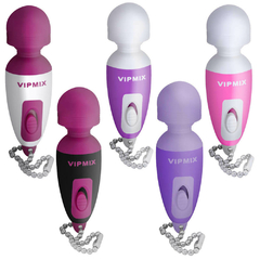 Mini Vibrador Massageador Chaveiro Vipmix