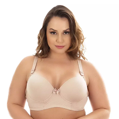 Sutiã Liso Plus Size Reforçado Patitex