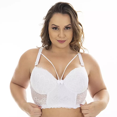 Sutiã Plus Size Reforçado Lara Com Paleta Patitex - loja online