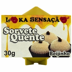 Vela Comestível Sorvete Quente 25g Loka Sensação - comprar online