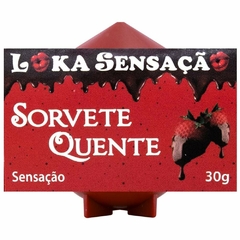 Vela Comestível Sorvete Quente 25g Loka Sensação - comprar online